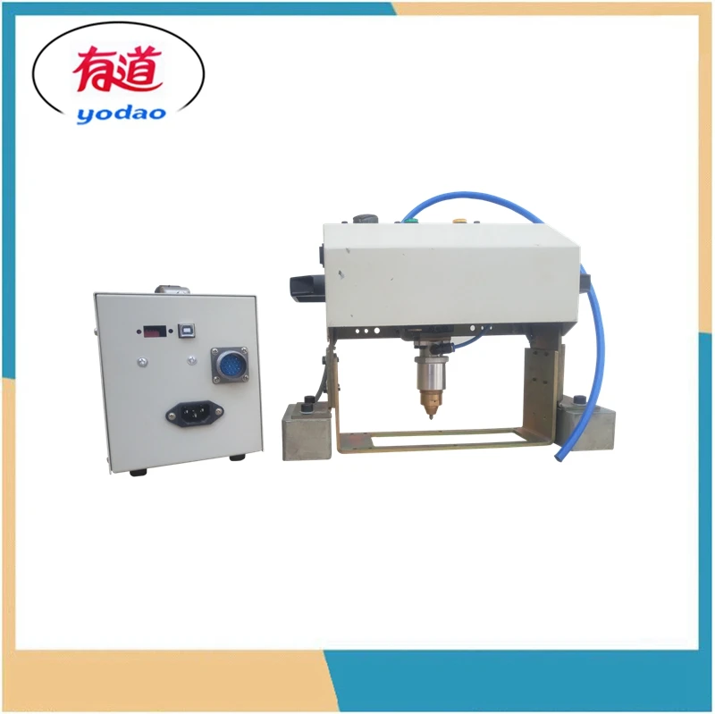 

Portable mini Handled Pneumatic Dot Peen Marking Tool Machine On Metal Sheet Date VIN Engraver QR Code 140*40mm 110V 220V