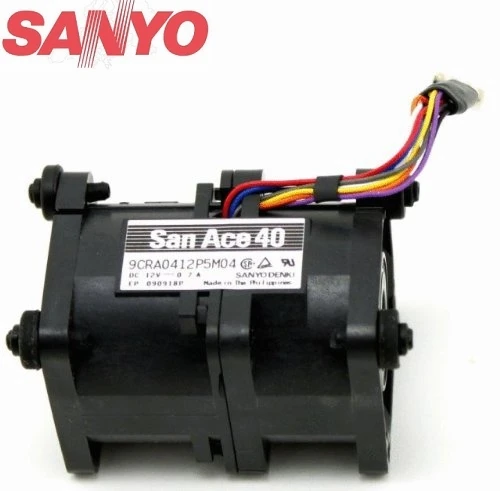 Для Sanyo 9CRA0412P5M04 40x40x56 мм 4056 12 В 0.7A 4Pin ШИМ серверный инвертор осевой корпус