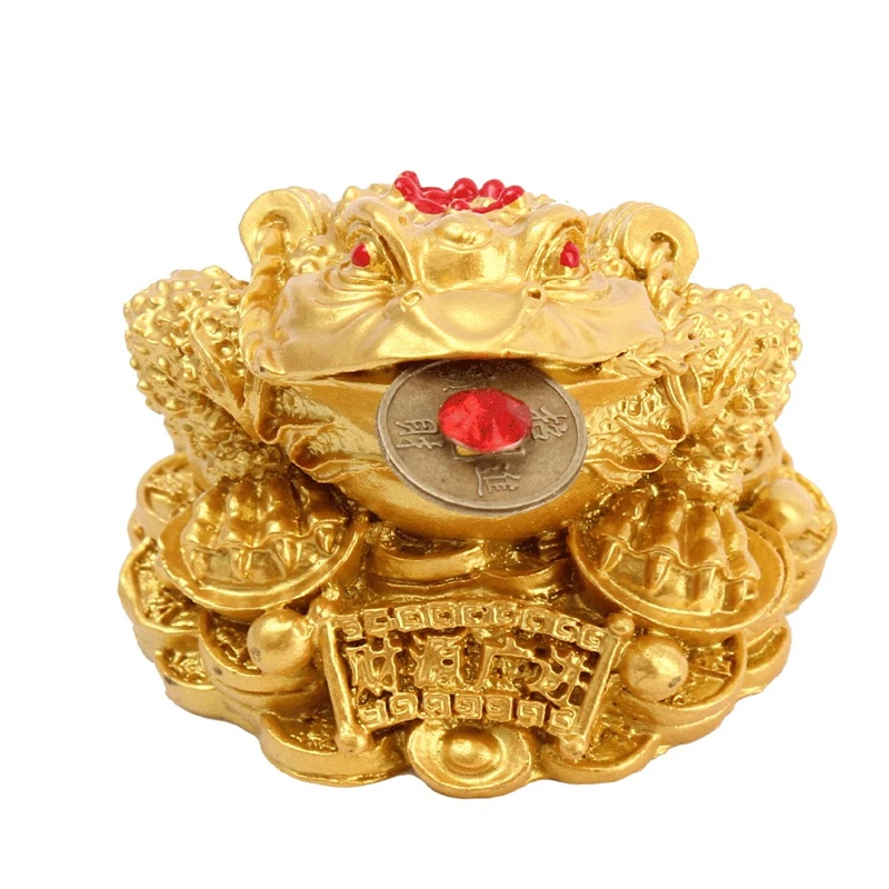 Feng Shui Crapaud Argent Chinois Grenouille Or Crapaud Feng Shui