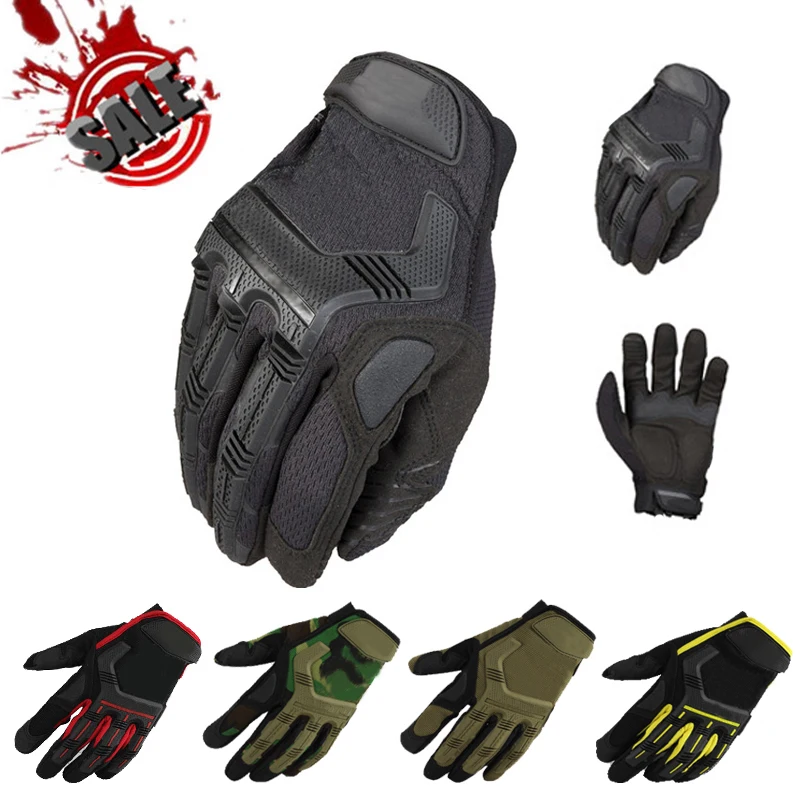 

New Brand Wear M-Pact Military Tactical Army Combat Shooting Outdoor Sports Bicycle Workout Airsoft Paintball Full Finger Gloves