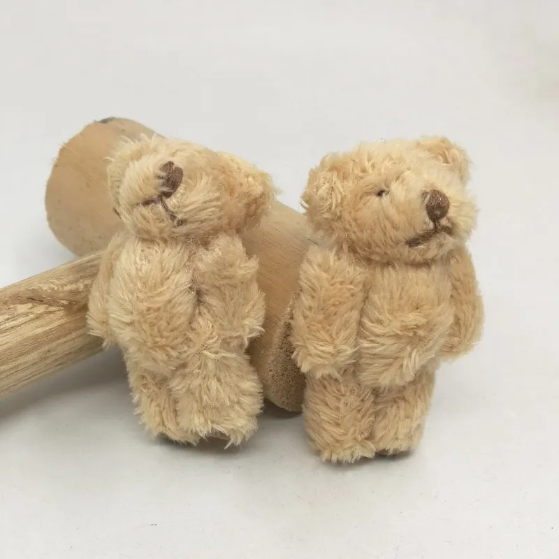 30 шт. мини плюшевый мишка 4,5 см Гибкий Медведь Вечерние Сумки для игрушек подарок медведь свадебный подарок для ребенка душ детские игрушки