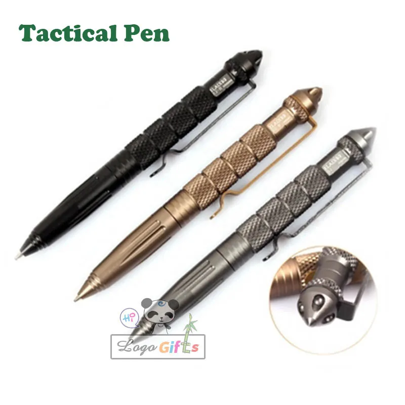 HOT SALE !!! outdoor tactical pen gun+WRITING ballpoint pen+self