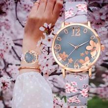 Women Creative Flower Watches Ladies Fashion Casual Leather Strap Quartz Girls Wristwatches Gift Clock Relogio Feminino Women Creative Flower Watches Ladies Fashion Casual Leather Strap Quartz Girls Wristwatches Gift Clock Relogio Feminino