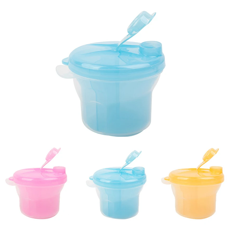 

3 Layers Portable Milk Powder Formula Dispenser Food Container Infant Cute Storage Box For Kids Baby Feed Toddler Travel Bottle