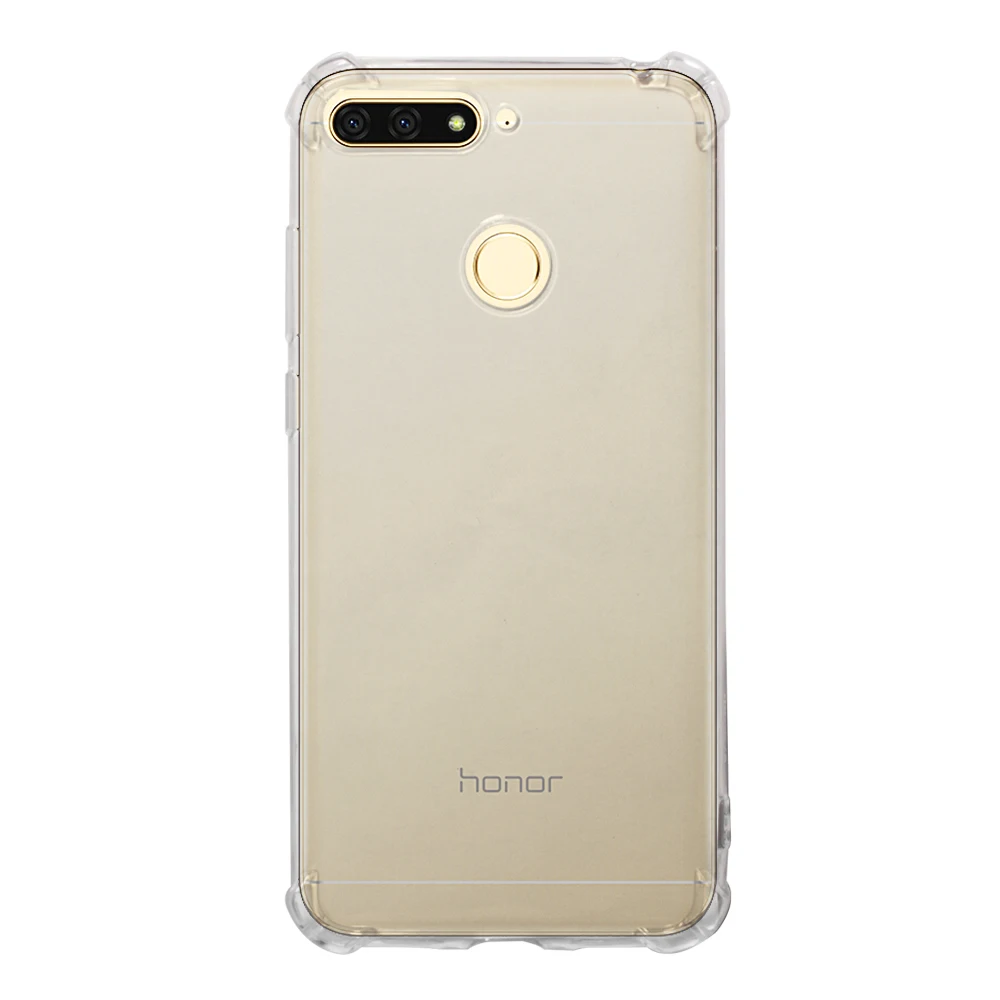 Для huawei Honor 7A Pro чехол противоударный прозрачный мягкий TPU для телефона Чехол