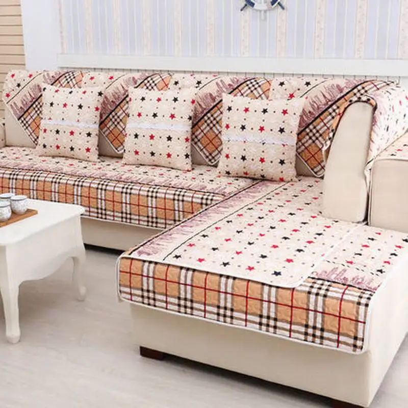 Sofa cushion Cotton cloth cushion Four seasons Custom modern Simple