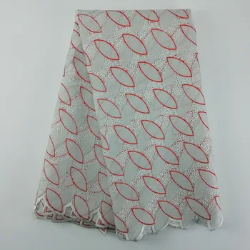 

New Arrival African Organza Lace Fabric With grey and red Fashion French with stones Tulle Lace Fabric For wedding dresses 023