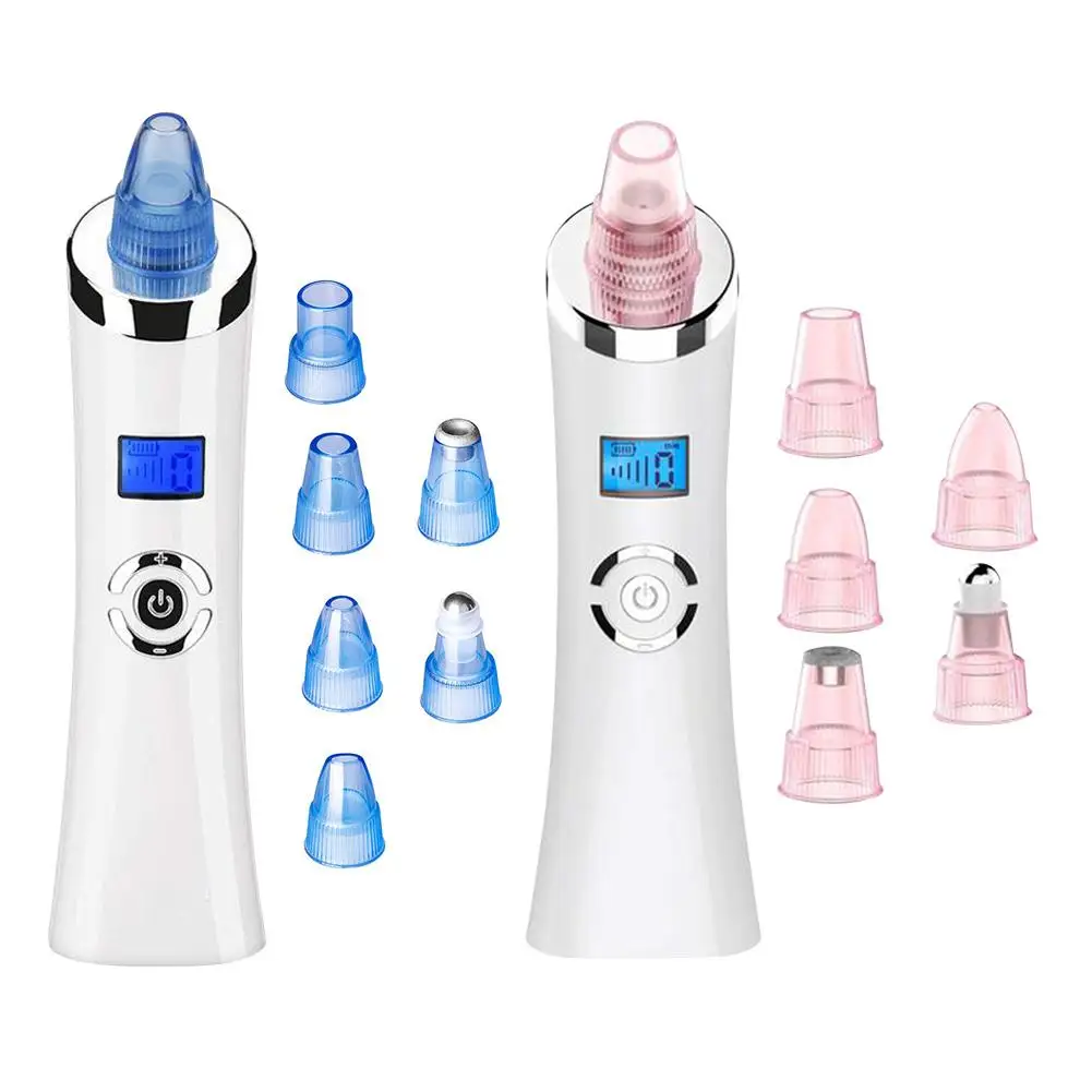 

Electric Blackhead Remover Facial Grease Acne Pores Cleaner Extractor USB Charging 5 Levels Adjustment Beauty Instrument for Wom