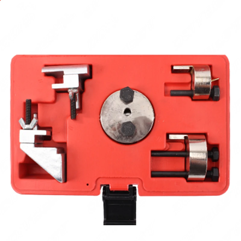 Cinto de Instalação da Ferramenta de Remoção Auxiliar Flexível Estiramento Nervuras Polia Drive Universal 5 Pcs 4 Cheap Cuidados c o motor