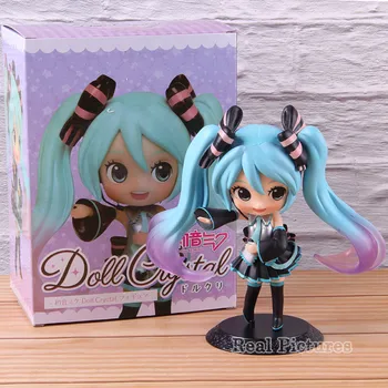 

Hatsune Miku Doll Crystal PVC Miku Figure Collectible Model Toy Birthday Gift