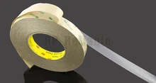 1x New 10mm * 3M 9495MP 200MP 55M * 0.13 milímetros Adesiva Limpar PET Dupla Face Fita Adesiva para LED Strip, À Prova D' Água, Oi-Temperatura Resistir