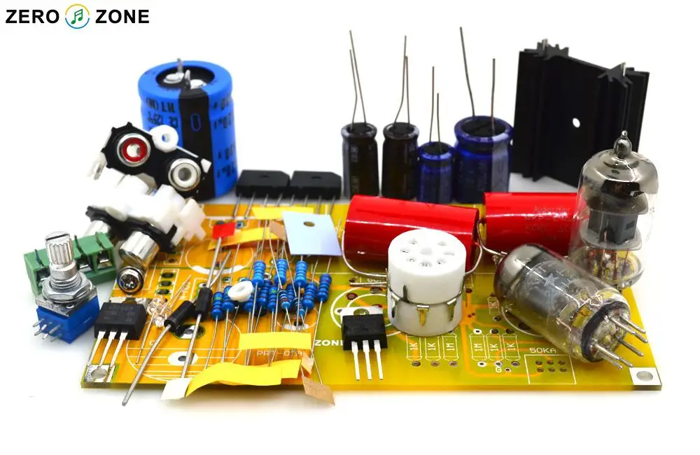 GZLOZONE DIY Hifi PRT 01A 6J1 трубный набор предусилителя/стерео вакуумные трубки