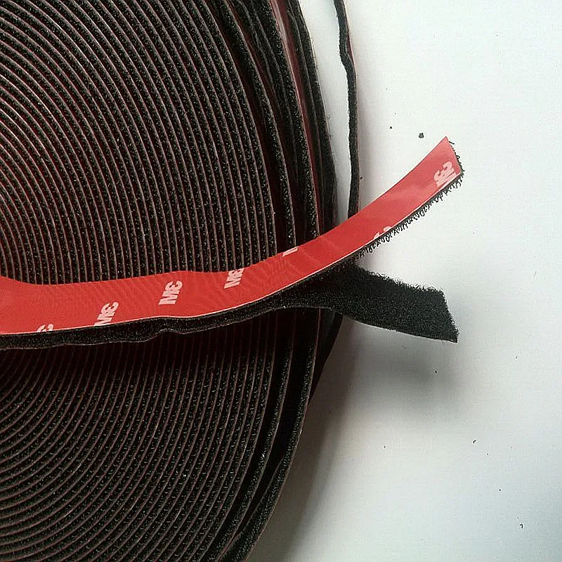

2meters/bag 3/4" (20mm) width Self Adhesive hook and loop Tape with 3m glue.3m backing hook & loop.high temperature resistant