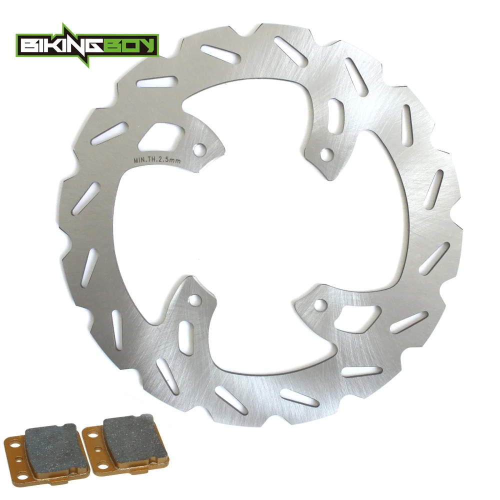 BIKINGBOY MX роторные колодки переднего тормозного диска для Honda CR 80 R RB 1996 2002 85 2003 2007 CRF