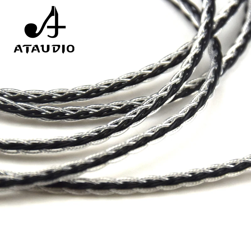 Высококачественный посеребренный аудиокабель ATAUDIO Hifi 3 5 мм со штекером на штекер