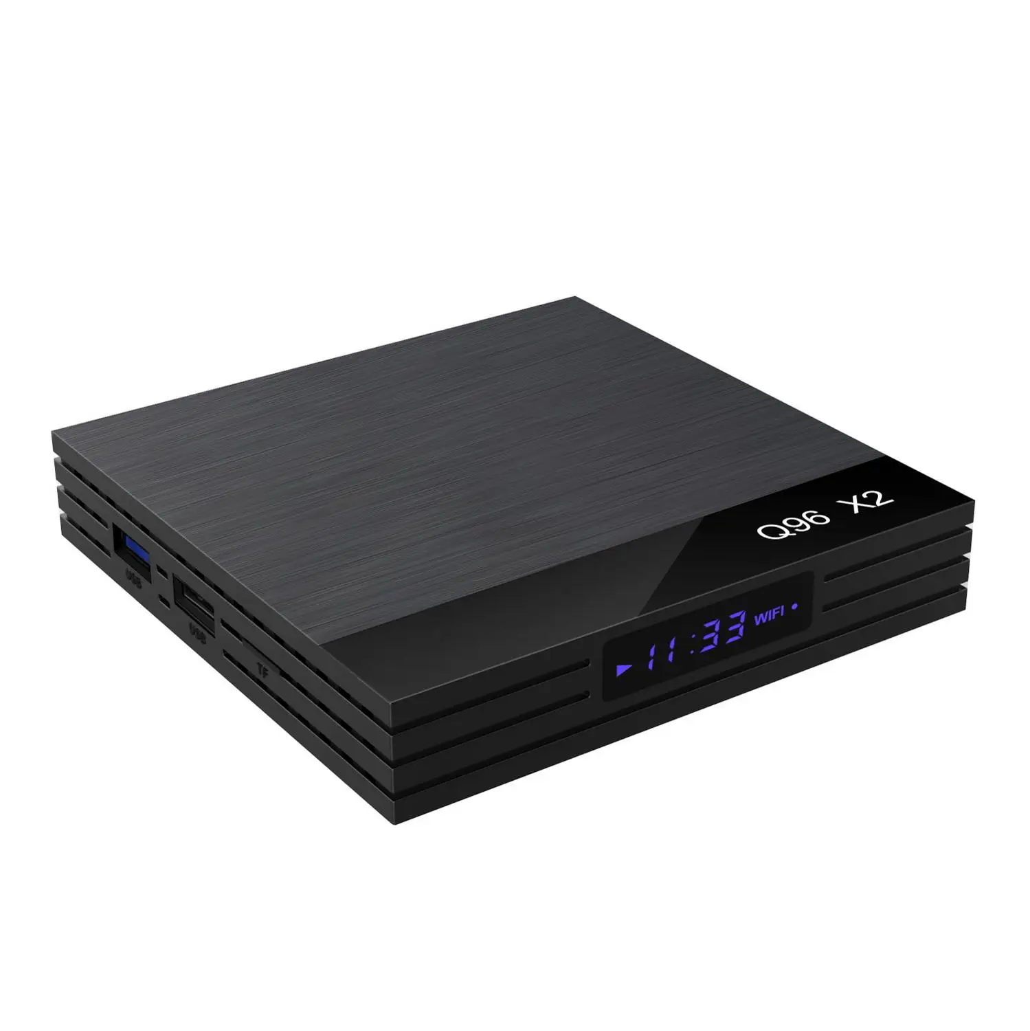 ТВ приставка Q96X2 S905X2 4 + 32g телеприставка 64g светодиодный дисплей время Android 8 1 4k