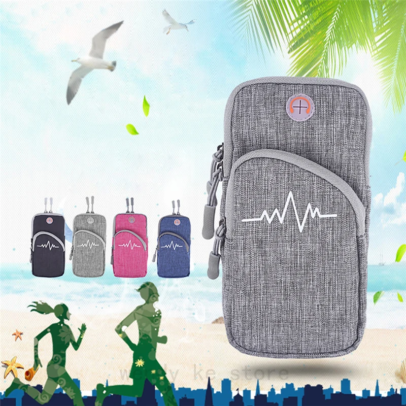 

Waterproof Gym Sports Running Armband for iPhone 8 7 4 5 5S 5C SE 6 6s 8 Plus X XS Max XR Case Phone Case Cover Holder Armband