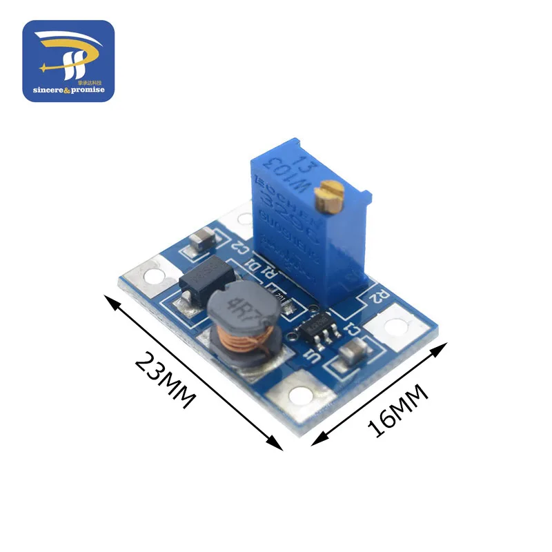 

DC-DC 2-24V to 2-28V Step Up Adjustable Power Module Step Up Boost Converter 2A SX1308