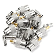 10 X PL259 UHF Connector Male Plug With Reducer for RG8X Coaxial Cable Tube