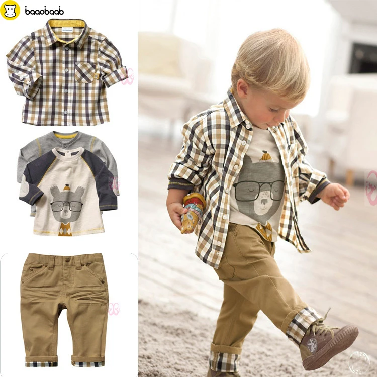 BAAOBAAB 3Pcs Baby Boy Clothing Boys Suit Boys Clothes Children Set Plaid Shirt Jacket Infant Coats White Shirt Boys Trousers BAAOBAAB 3Pcs Baby Boy Clothing Boys Suit Boys Clothes Children Set Plaid Shirt Jacket Infant Coats White Shirt Boys Trousers