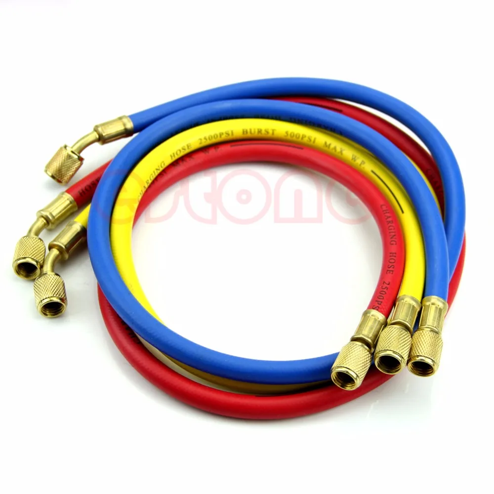Новый 36 &quotA/C зарядный шланг набор для HVAC кондиционер Хладагент R12 R22 R502|Установки