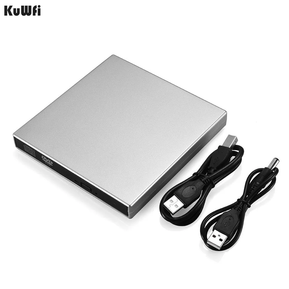 Goede ABS USB 2.0 Plug amp; Play Drive Externe DVD Drive Combo CD RW Brander CD + RW DVD ROM Portatil lector DVD Externo voor Laptop PC