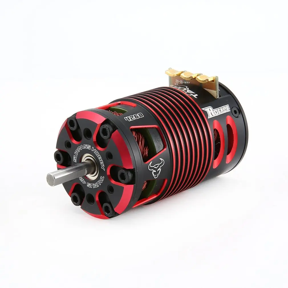 

New Rocket 4268 2450KV/2150KV Brushless Sensored Motor 4 Pole RC Car Motor For 1/8 Electric on road Racing Car Parts
