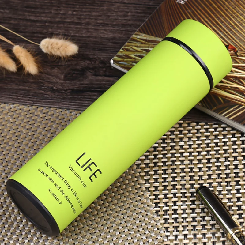 450ml Vacuum Thermos Cup Double Wall Insulated Vacuum Flask Stainless Steel Thermal Water Bottle Travel Mug Thermocup  (1)