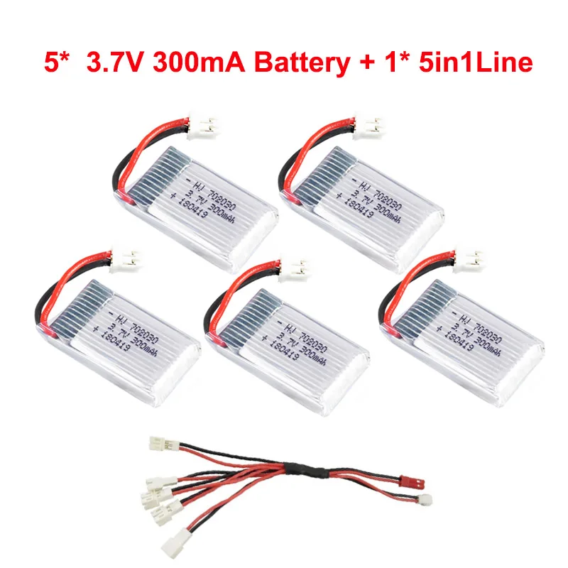 3,7 V 300mAh Lipo батарея для JJRC H56 T2G Дрон батарея для RC Quadcopter запасные части