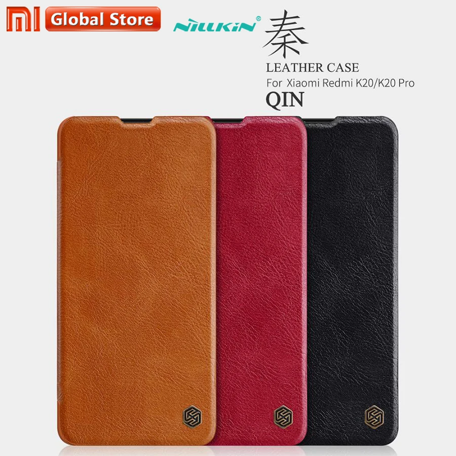 

NILLKIN QIN Series for Xiaomi Redmi K20/K20 PRO/Mi 9T/MI 9T Pro Case Cover Vintage Flip Cover Wallet PU Leather PC Back Cover