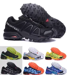 Salomon обувь zapatos hombre кроссовки мужские Скорость Крест 4 CS III sapato masculino Скорость Крест Salomon спортивные кроссовки 40-46