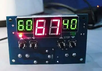 12V светодиодный интеллектуальный цифровой дисплей термостат регулятор