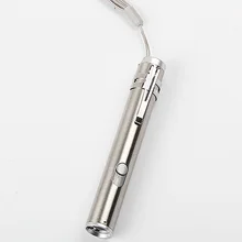 Многофункциональный 3 в 1 портативный карманный мини USB Перезаряжаемый светодиодный лазерный УФ-фонарик в форме ручки многофункциональная лампа HR