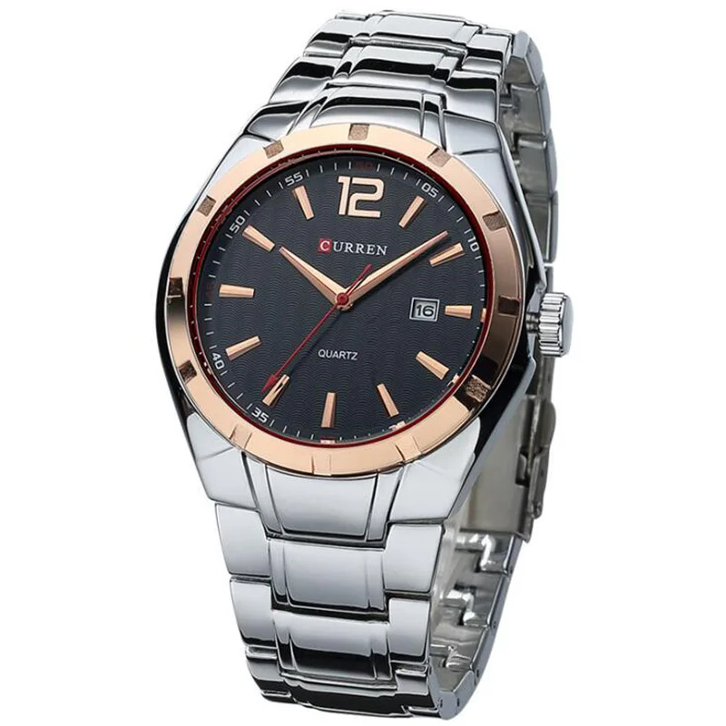 

Mens Watches Top Brand Luxury Hour Date Clock Full Steel Men's Sports Quartz Watch Army Military Watch Relogio Masculino