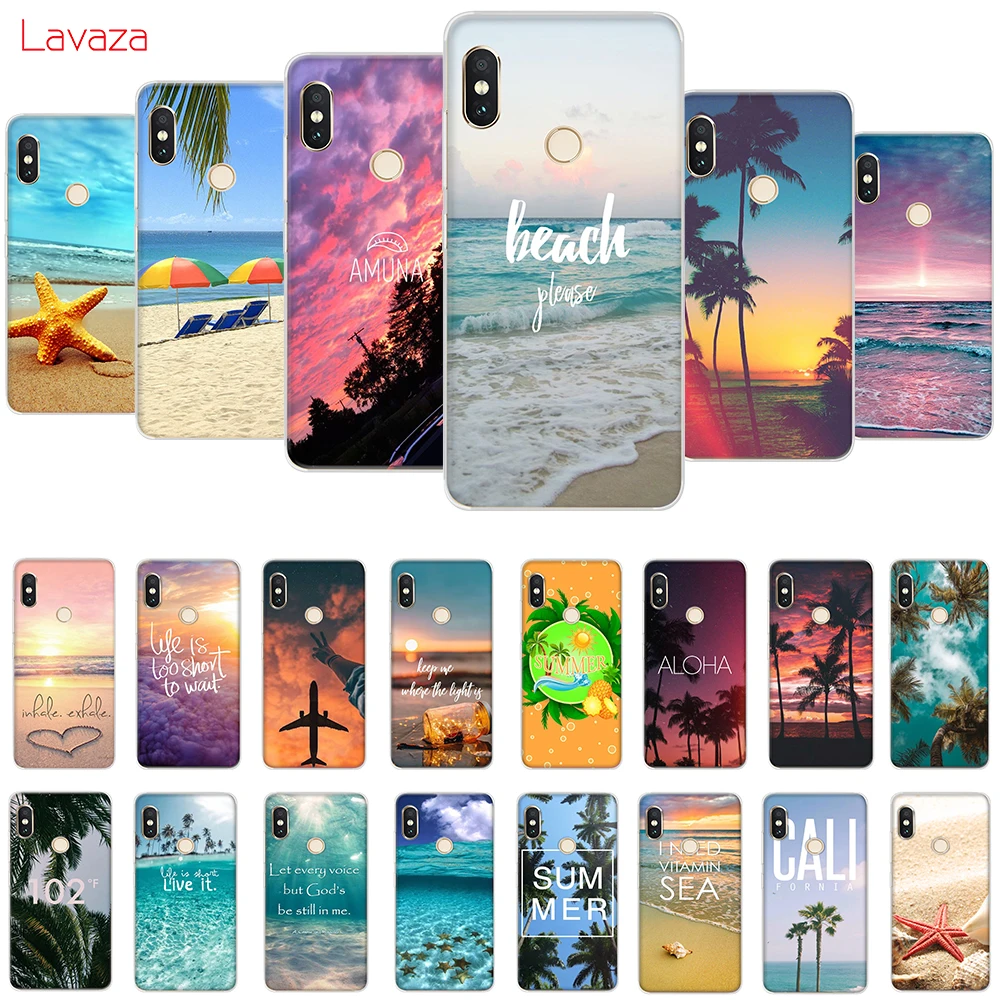 

Lavaza Summer Beach Starfish Blue Sky Hard Case for Huawei Mate 10 20 P9 P10 P20 Lite Pro P smart for Honor 8X 10 Lite Cover