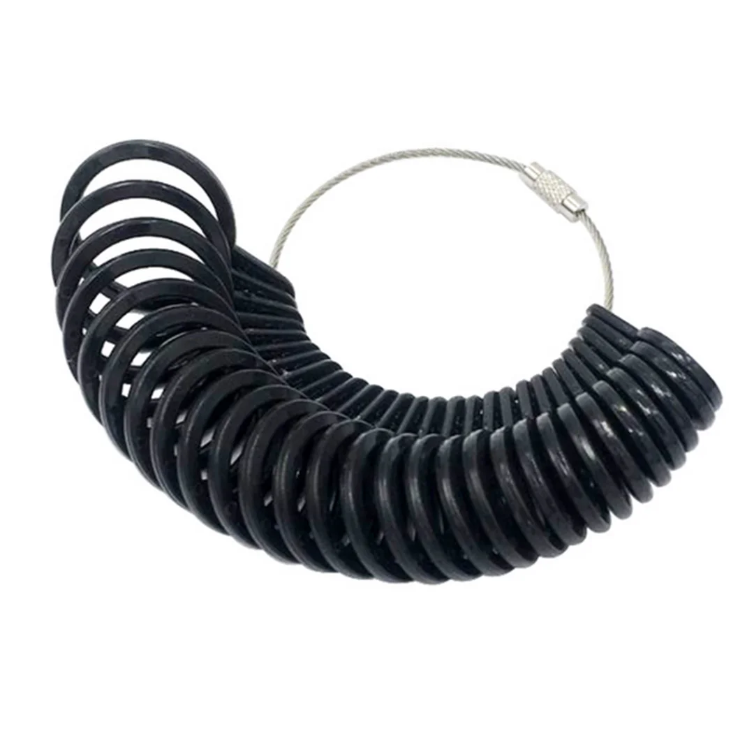 Fashion Jewelry Tool Making Standard Measure US Ring Sizer Mandrel Finger Gauge Stick Finger Sizer Shellhard Jewellery