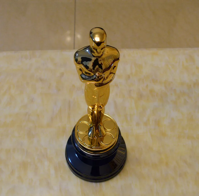 Новое поступление высокое качество 1:1 Sclae Academy Award Оскар статуя трофей сплав цинка