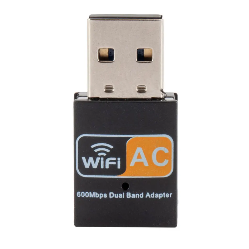 

Wireless USB WiFi Adapter Lan Dongle USB Ethernet Receiver AC Wi-Fi 600Mbps Wi fi PC Network Card Dual Band Wifi 5 Ghz Adapter