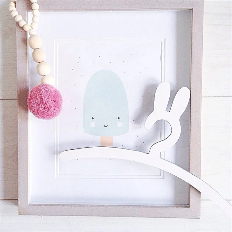 3pcs-set-Cute-original-pine-wood-bunny-swan-cloth-hanger-for-baby-cloth-creative-rabbits-hanger