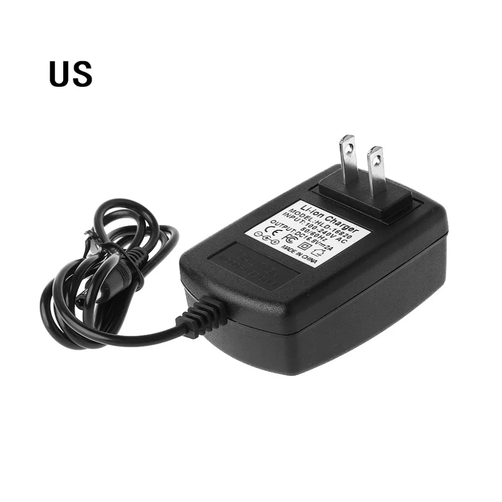 EU/US Plug 4S 16,8 V 2A AC зарядное устройство для 18650 литиевой батареи 14,4 V 4 серии литий-ионная батарея настенное зарядное устройство 110 V-245 V