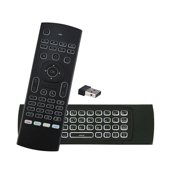 

MX3 2.4G Mini Wireless Keyboard Infrared Remote Control for Smart TV Box Android HTPC PC Projectors Air Mouse Controller