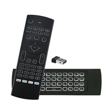 MX3 2.4G Mini Wireless Keyboard Infrared Remote Control for Smart TV Box Android HTPC PC Projectors Air Mouse Controller