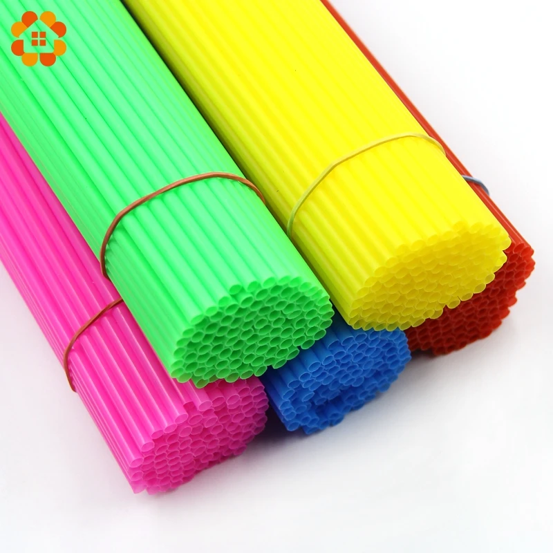 

50PCS/Lot Colorful High Quality 32CM Latex Balloon Stick PVC Rods For Supplies Balloons Wedding Balloon Decoration Accessories