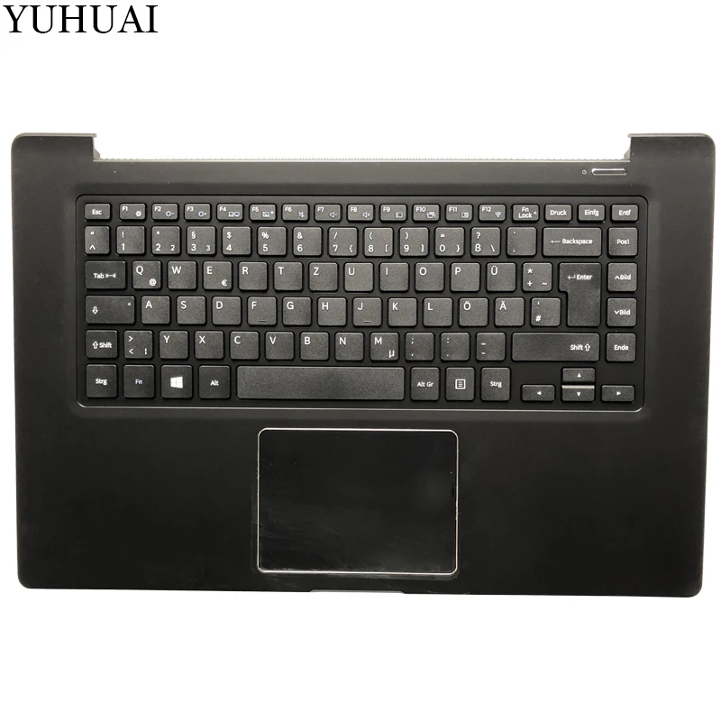 

German laptop keyboard FOR samsung NP910S5J NP915S5J 910S5J 915S5J GR keyboard with palmrest cover BA98-00149C