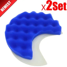 2 комплекта пылесосов Hepa фильтры для замены фильтров для samsung DJ97-00849B SC8551 SC8400 Запчасти для пылесосов