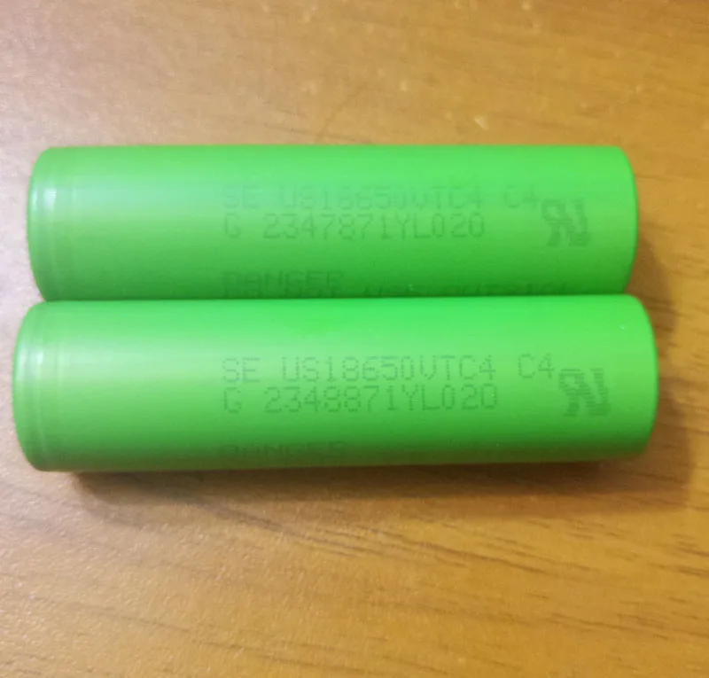 

2PCS LVNINA 100%Original US18650 VTC4 3.7 v 2100 mah For sony 18650 Lithium Rechargeable Battery VTC 4