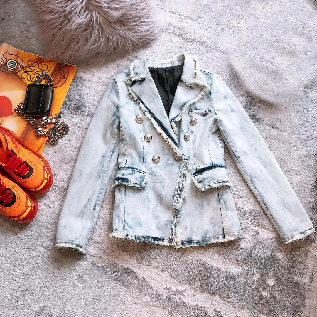 

2019 autumn new women high quality denim jacket coat rmsx 7.22