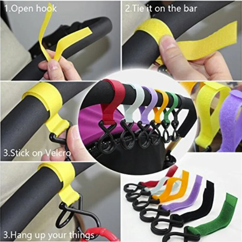 2pc/lot Baby Colorful Car Seat Accessories Plastic Pushchair Toy Clip Pram Stroller Peg To Hook Cover Blanket Mosquito Net Clips summer baby stroller accessories
