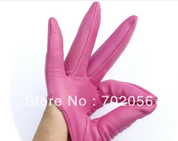 

Sex and City Five Finger Leather half/palm gloves leather half palm gloves Lambskin 30pair/lot #3132