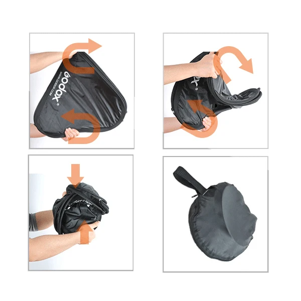 Godox 80x80 см сумка комплект софтбокс для камеры студийная вспышка подходит Bowens Elinchrom